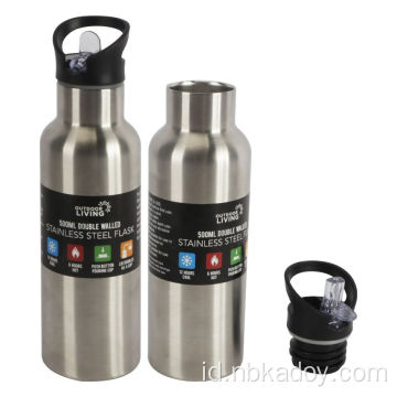 Portabel double-layer stainless steel thermos cup